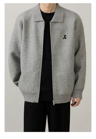 embroidered cardigan