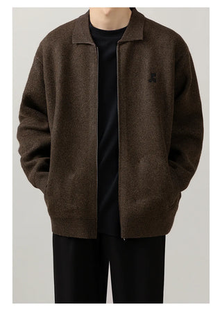 embroidered cardigan