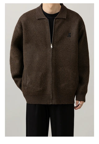 embroidered cardigan