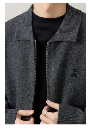 embroidered cardigan