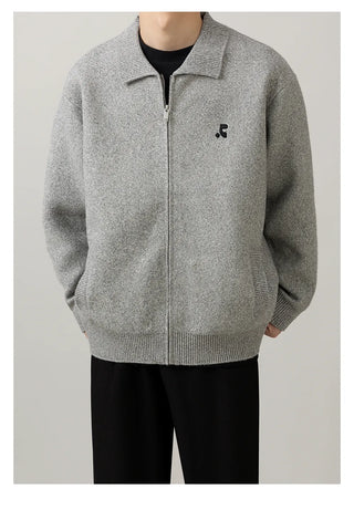 embroidered cardigan