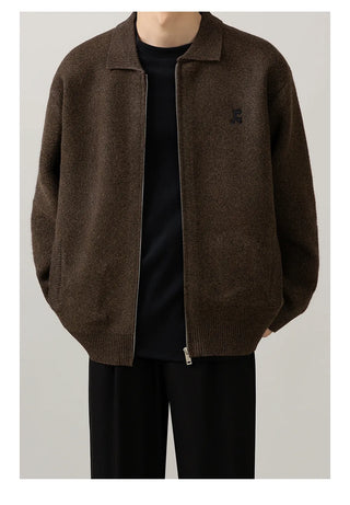 embroidered cardigan