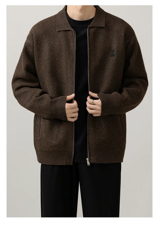 embroidered cardigan