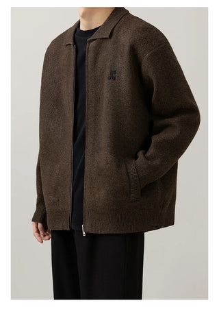 embroidered cardigan