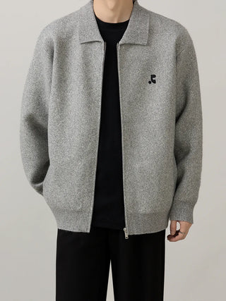 embroidered cardigan