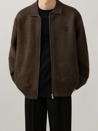 embroidered cardigan