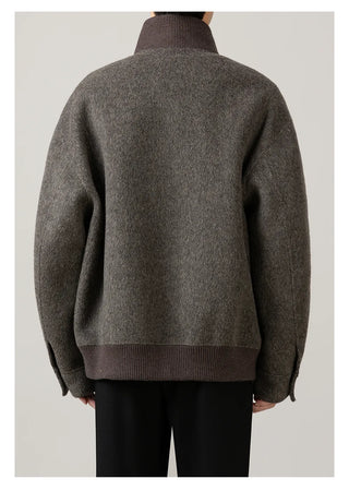 stand collar jacket