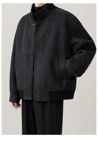 stand collar jacket