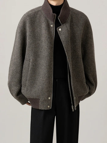stand collar jacket