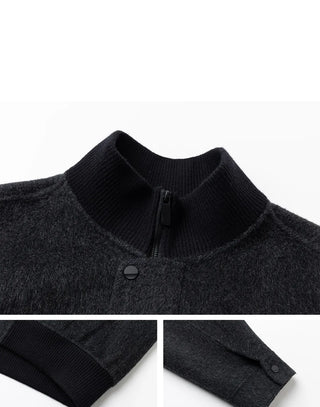 stand collar jacket
