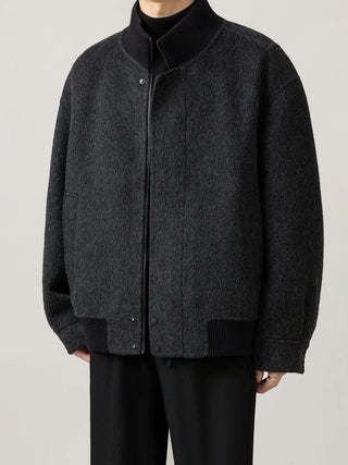 stand collar jacket