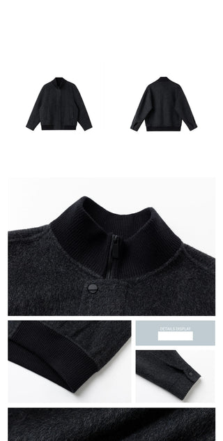 stand collar jacket