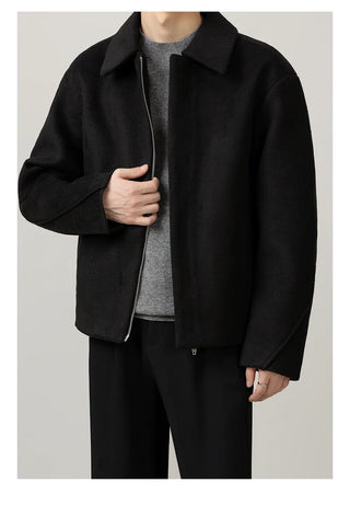 padded wool jacket