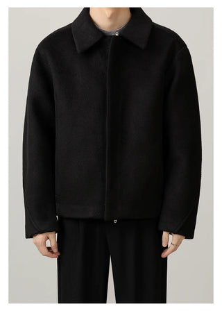 padded wool jacket