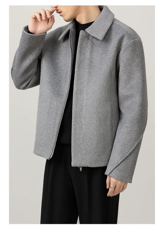padded wool jacket