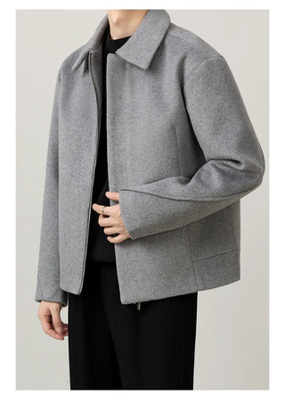 padded wool jacket
