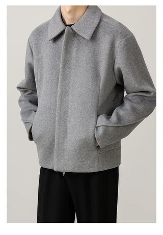 padded wool jacket