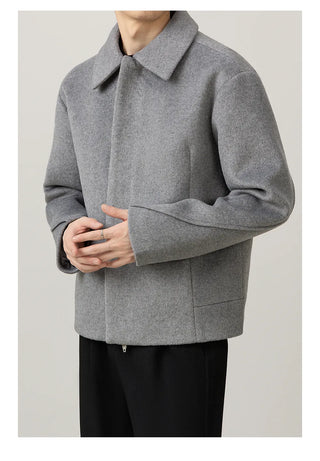 padded wool jacket