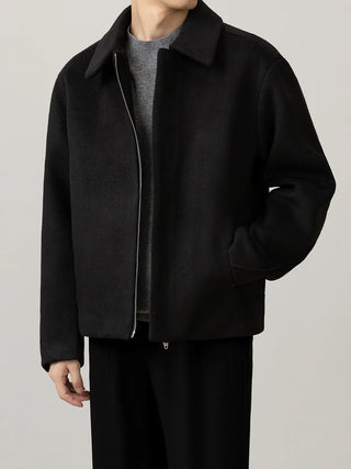 padded wool jacket