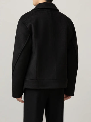 padded wool jacket