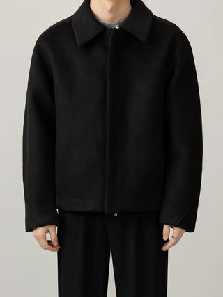 padded wool jacket