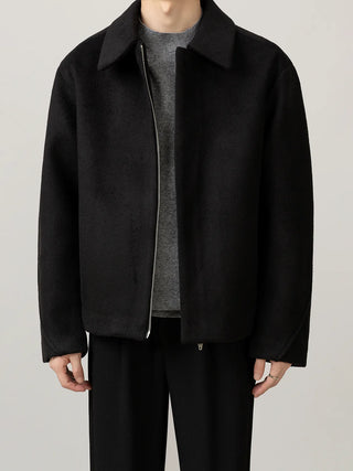 padded wool jacket