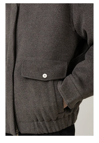 leather patch jacket