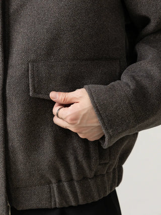 leather patch jacket
