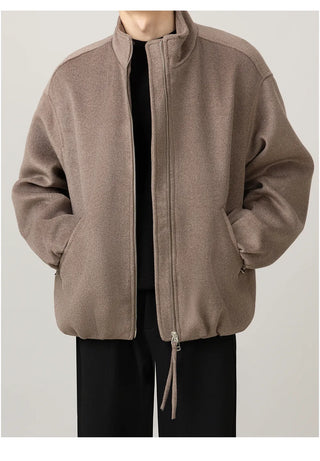 stand collar jacket