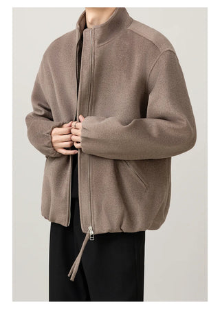 stand collar jacket
