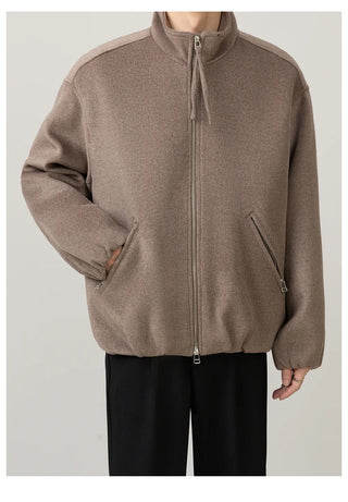 stand collar jacket