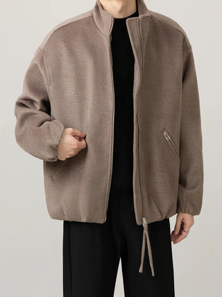 stand collar jacket