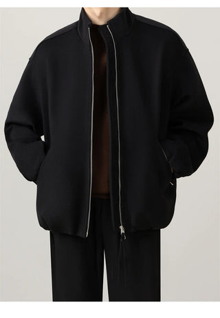 stand collar jacket