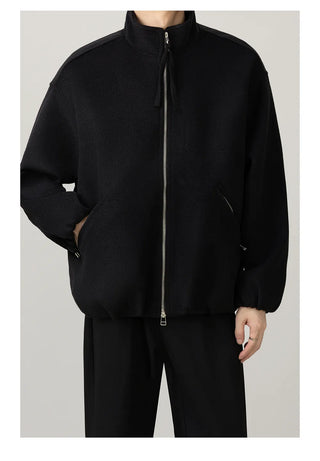 stand collar jacket