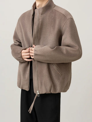 stand collar jacket