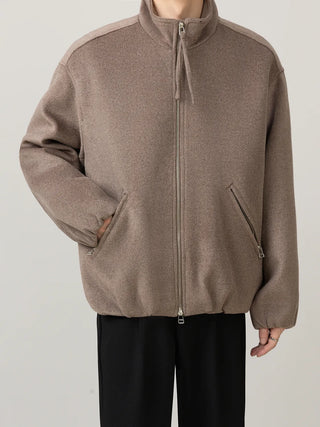 stand collar jacket