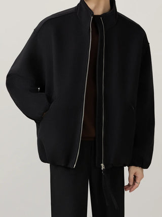 stand collar jacket
