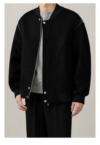 baseball wool jacket
