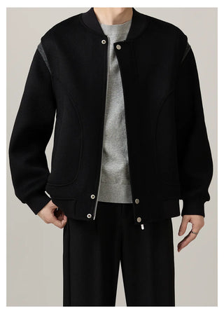 baseball wool jacket