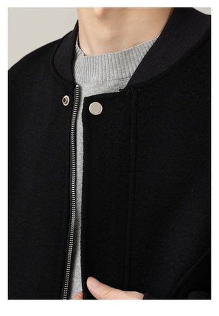 baseball wool jacket