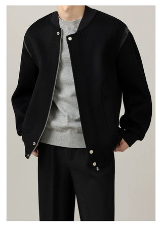 baseball wool jacket