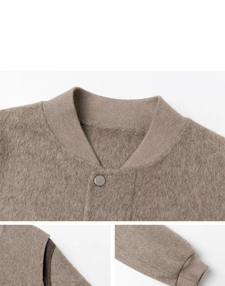 baseball wool jacket