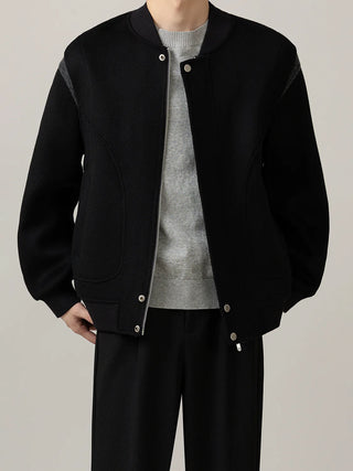 baseball wool jacket