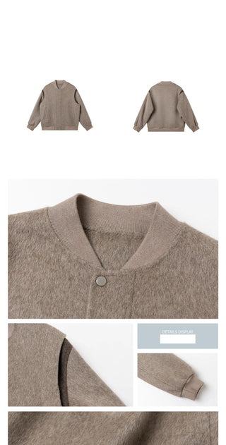 baseball wool jacket