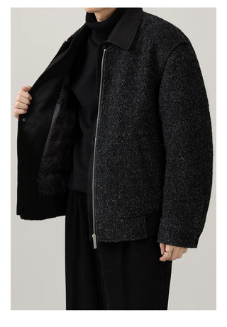 down blouse coat
