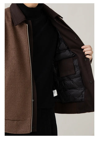 down blouse coat