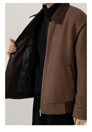 down blouse coat
