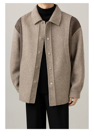 double-faced wool jacket