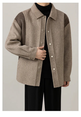 double-faced wool jacket