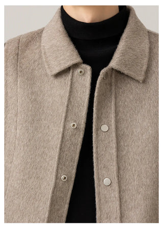 double-faced wool jacket